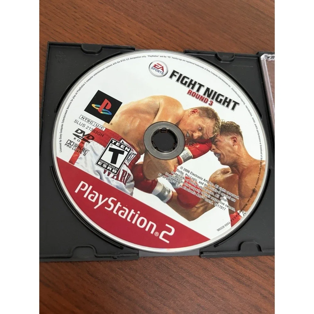 Fight Night Round 3 PS2 PlayStation 2 Sony Disc Only Certified Tested